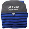 TISHITA Tavola da Surf Copertura Poliestere Elasticizzata Protegge Tavola con Punta Rinforzata Tasca Accessori Chiusura Pratica Adatta per Uso Quotidiano Trasporto in Auto Viaggio, Nero+Blu, 10