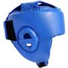 RNXRZANK Casco da Paracolpi Casco Bambini Protezione MMA Cinturino Regolabile Traspirante Morbido per Ragazzi Ragazze Allenamento Arti Marziali, Blu