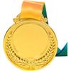 Generic Medaglia premio in bronzo oro argento con nastro per collo da 5,1 cm, medaglia premio vincitore per riunioni sportive per bambini