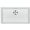 Franke Lavello da Incasso Fragranite Monovasca Sottotop 753 x 433 mm Vasca 72 x 40 cm Maris Bianco Franke MRG 110-72 125.0686.711 Sostituisce il 135.0665.729