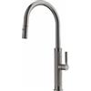 Franke Mythos Masterpiece Doccia - 115.0711.555 Miscelatore Cucina da Incasso Monocomando con doccia estraibile con funzione spray e canna girevole finitura PVD Antracite