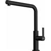 Franke Maris Slim L Doccia - 115.0728.394 Miscelatore Cucina da Incasso Monocomando con doccia estraibile e canna girevole finitura Black matt