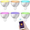 BENEXMART Gu5.3 - Lampadina LED MR16 12 V WiFi Alexa Google Home Assistant IFTTT Tuya Smart Life App telecomando RGB LED dimmerabile, bianco, GU5.3, 5.00W