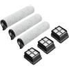 BlesConi Per Tineco Per Floor One S3 Wet Dry Aspirapolvere Parti Compreso Spazzola A Rullo E Filtro Set Colore Grigio Sei Pezzi Kit Per La Pulizia Della Casa