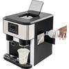 Oxylonty - Gelatiera 3 in 1 con triturazione del ghiaccio e acqua fredda - Macchina per il ghiaccio in acciaio inox per la casa, 16 cubetti in 7-9 min, macchina da cucina compatta