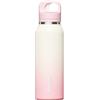 GERM × Coca-Cola Borraccia termica acciaio inox 600 ml,Anti-perdita e facile da trasportare |BPA Free| Apertura con una mano| Perfetta per sport, Rosa