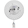 Area illumina Modulo LED Circolare Magnetico IP20, 5 Tonalità (2700K-6500K), 3 Misure, Policarbonato, Fascio 160° (175x35mm 24W)
