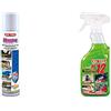 Ma-Fra, Idrostop, Spray Impermeabilizzante per Tessuti, con Effetto Oleo-Idrorepellente, Impedisce il Deposito dei Liquidi su Sedili e Capote, Formato da 300ml & HP12, Sgrassatore Universale Multiuso
