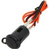 Sos Bottari Bottari 30206 Presa Accendisigari per Auto, 12V, 5cm x 13cm x 3cm, Nero