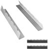 Tesmotor Griglia per Spiedini in Acciaio Inox, Supporto per 6 Spiedini, 30 cm, Set per Barbecue a Gas e BBQ all'Aperto