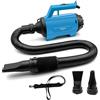 shernbao Asciugatrice per Auto, asciugatrice per Moto, Kit Pulizia Auto 230V/1200W (blu)