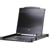 ATEN CL6700MW DE Konsole LCD 17,3" a guida singola (USB, HDMI / DVI / VGA) DE-Layout