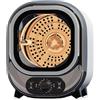 TRTDYFKH Asciugatrice a condensazione Portatile 0-200 Minuti Aria Calda e Fredda Asciugatura 3D Asciugatrice a sfiato da 5 kg 35 Db Silenziosa Perfetta for l'uso sul bancone o a Parete(Brown)