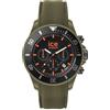 Ice-Watch - ICE chrono Khaki orange - Orologio verde da Uomocon Cinturino in silicone - Chrono - 020884 (Large)