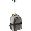 Cabin Max Borsa da Viaggio Espandibile Evos, 40x30x15 > 40x30x20 cm, Zaino/Trolley Sottosella da Trasporto, Grigio, Trolley, Bagaglio a mano
