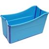 Wulimasun Baignoire Pliable,Baignoire Pliante Mobile Baignoire Sauna Adulte Baignoire Pliante Qualité,Pour la Salle Bain des Adultes,La Salle Bain Enfants(Bleue)