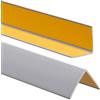 ProfiPVC Profilo Angolare PVC 50x50 mm - Listello di protezione in plastica flessibile - Striscia autoadesiva - Riparo dei profili angolari e bordi, facile da installare - 150cm, Grigio