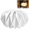 SSIMIDAPT Nordica Paralume Origami, Paralume di Carta Creativa, Paralumes Sospensione Moderno, Paralumes Decorativo per Soggiorno Camera Feste Matrimon (A)
