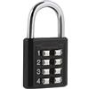 Diyeeni 8 cifre codice combinazione lucchetto password di sicurezza blocco per i bagagli valigia viaggio