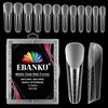 EBANKU 120PCS Unghie Finte Nail System Dual Nail Form