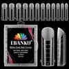 EBANKU 120PCS Unghie Finte Nail System Dual Nail Form
