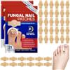BAOSROY Fungal Nail Patches,42pcs Funghi Unghie Piedi,Cerotti per Unghie Incarnite Piedi,Micosi Unghie Piede Patches,Trattamento Antifungino per Unghie,Cerotti per Trattamento Unghie Dei Funghi