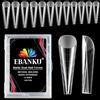 EBANKU 120PCS Unghie Finte Nail System Dual Nail Form Matte