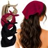 SSIMIDAPT Fascia Capelli Triangolare, Boho Foulard Triangolari da Donna, Bandana per Capelli, Bandana Triangolare, Adatti a Donne e Ragazze con Capelli Lunghi, Corti, Lisci e Ricci (C)