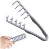 Generic Pettine per capelli, pettine per capelli, districante volume delle radici, design confortevole, uso versatile, strumento volumizzante, accessorio di bellezza per la casa, uomo e donna, 22 x 10 x 2 cm