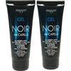 COSMIKA DIKSON, Gel NOIR modellante per Capelli Grigi, Gel Colorante Professionale 100ml - 2 PEZZI - PACK COSMIKA