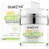 OUKEYA Crema Urea 40% con Acido Salicilico 2%, Crema Piedi Mani per Talloni Screpolati, Ginocchia, Gomiti, Creme Corpo per Pelle Secca, Esfoliante, Rimuove Calli e Duroni （50g）