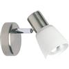 BRILLIANT lampada Luca spot da parete in ferro/cromato/bianco | 1x R50, E14, 40W, adatto per lampade a riflettore (non incluse) | Scala da A ++ a E | Testa orientabile