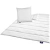 Traumnacht Green Set Letto - Coperta Estiva 135 x 200 cm + Cuscino 80 x 80 cm, Set Sostenibile con Rivestimento in Microfibra, Prodotto secondo standard di qualità tedeschi
