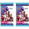 HEART FOR CARDS Topps Premier League 2025/26 - Edizione di debutto | 2 confezioni di booster da 10 carte | Carte collezionabili da calcio | Con protezione per la spedizione Heartforcards