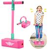 Toyzey Giocattoli per esterni, pogo jumper giochi a partire da 3 4 5 6 7 8 anni, giocattolo per bambine da 8 a 12 anni, divertenti giochi per bambini, regali per ragazze da 3 a 12 anni, regalo di