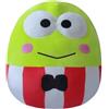 Squishmallows Originale Sanrio 25cm Hello Kitty Keroppi Red Striped Suit - Ultrasoft Official Jazwares Peluche