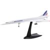 Kopinma 1/200 Concorde Suberschall passeggero aereo, Airplane France, modello aereo respiratorio con supporto, modello aereo come regalo per la collezione di display
