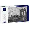 Lais Puzzle New York, Ponte di Brooklyn con Cavi in Bianco e Nero 1000 Pezzi