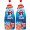 Generico Detergente Pretrattante Scioglimacchia Extra Power, contro Macchie Ostinate, Grasso e Unto, 500ml, Set Multiplo (Set da 2 Pezzi)