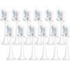 Generic 12 testine di ricambio per spazzolino elettrico Xiaomi MIJIA Sonic, compatibili con Xiaomi MIJIA T300/T500/T700