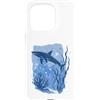 Funny Shark Ocean Predator Marine Sea Mo Custodia per iPhone 15 Pro Squalo oceanico Vita marina subacquea Predatore amante degli squali