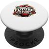 Regalo per sollevamento pesi fitness con Divertente maglietta per sollevamento pesi con bilanciere PopSockets PopGrip Adesivo