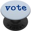 2028 ELECTION US by Scarebaby Design Scritta in blu scuro PopSockets PopGrip Adesivo