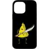 Cheese milk curd milk product dairy Holl Custodia per iPhone 13 Pro Max Pezzo di formaggio con coltello da formaggio