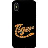 lion predator animal Africa lion's mane Custodia per iPhone X/XS Tigre con strisce