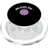 Dementia Awareness Alzheimers and Brain Incontrali dove sono demenza da fiori viola PopSockets PopGrip per MagSafe