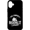 Camping vacation beach mountains motor h Custodia per iPhone 16 Plus Sonata al chiaro di luna del camper