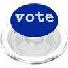 2028 ELECTION US by Scarebaby Design Voto in lettere blu pallido PopSockets PopGrip per MagSafe