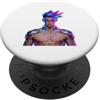 Best new Ai designs Capitano AI ragazzo del futuro PopSockets PopGrip Adesivo
