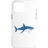 Funny Shark Ocean Predator Marine Sea Mo Custodia per iPhone 16 Pro Max Mi piacciono gli squali e forse come 3 persone Divertente amante degli squali